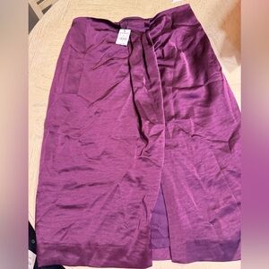 Express Purple Pencil Skirt